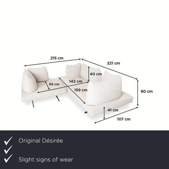 The Désirée Lovely Day corner sofa is a real find for anyone who loves flexibility in their living room and wants a modern...