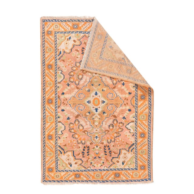 Vintage Tabriz Rug 4'2'' x 6'6''.