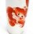 Ceramic Miniature Antique Chinese Porcelain Vase With Red Foo Dogs For Sale - Image 7 of 9