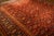 1890s Antique Red Ground Overscale Botanical Knotted Wool Persian Sultanabad Rug For Sale In New York - Image 6 of 9