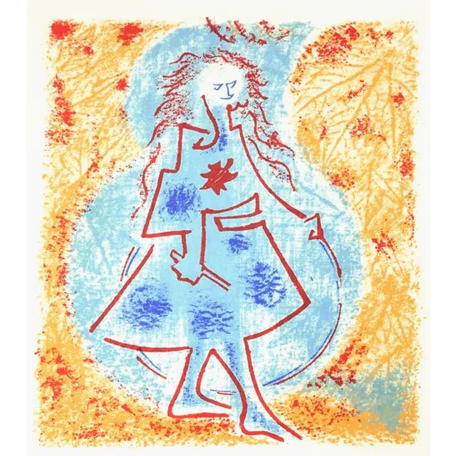 Artist: Andre Masson Country: France Title: Une Etoile du Craie – 2 Medium: Original Lithograph Marks: Hand-signed &...