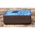 Mid 20th Century Vintage Ceramic Trinket Box With Blue Enameled Lid For Sale - Image 5 of 12