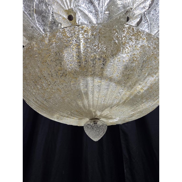 Murano Glass Ceiling Light, 1980s For Sale - Image 6 of 11