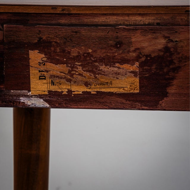 Walnut Console Table, Italy, Mid-20th Century For Sale - Image 9 of 10