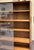 Vintage Extra Tall Teak Bookcase With Sliding Glass Doors c.1960 For Sale In San Francisco - Image 6 of 7