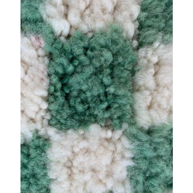 Early 21st Century Custom Checkered Moroccan Pillow Covers- a Pair For Sale - Image 5 of 8