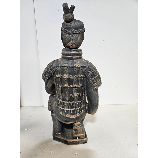 Purchased from the museum of The Terra-Cotta Warriors and Horse in Xiang China in 2010. Color is clay and dirt from...