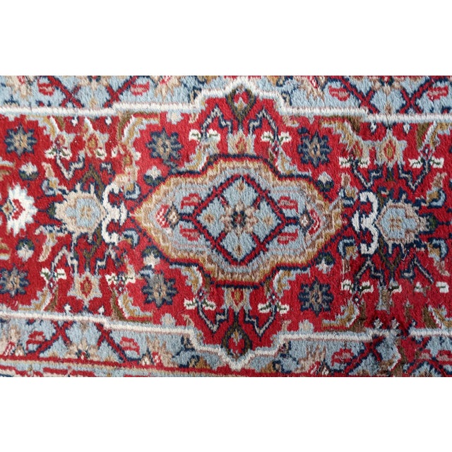 Textile 1970s, Handmade Vintage Persian Hamadan Rug 2.2' X 4.7' For Sale - Image 7 of 11
