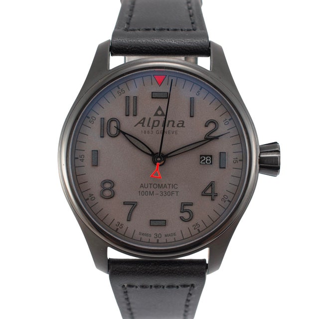 Brand: Alpina Gender: Men's Metal Type: Stainless Steel Length: 10.50 inches Diameter: 44.00 mm Weight: 92.05 grams Alpina...