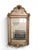 Venetian Murano Glass Wall Mirror with Floral Engraving and Amber Details, 1950 For Sale - Image 4 of 11