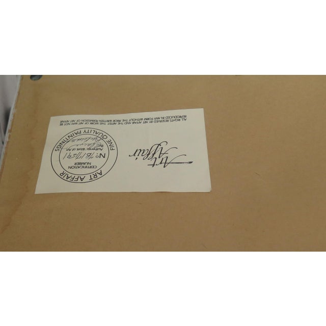 If you want a perfect period piece this 1980's paper and paint collage is for you. It has those 1980's iconic colors of...