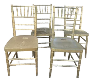 Vintage Shelby Williams Chiavari Chairs - Set of 4