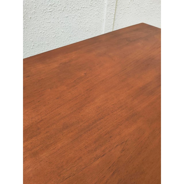 1980s Mid-Century Modern Extendable Table in Teak, Denmark, 1980 For Sale - Image 5 of 11