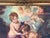 Early 20th Century Large Vintage European Religious Oil Painting – Saint John the Baptist, Lamb & Cherubs in Ornate Gilt Frame For Sale - Image 5 of 17
