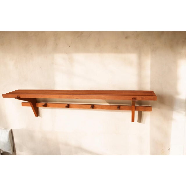 Danish Hat Rack in Teak, 1960s For Sale - Image 4 of 10