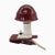 Small Mid-Century Modern Space Age Mushroom Clip-On Lamp, 1970s For Sale - Image 10 of 10