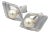 Mikimoto Estate Akoya Pearl Cufflinks Silver 7.50 mm, 2 pieces For Sale