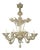 Italian Six-Arm Murano Chandelier, 1900s For Sale