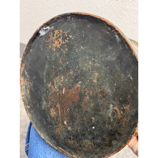 Antique Metal Vessels, Set of Three For Sale - Image 10 of 12