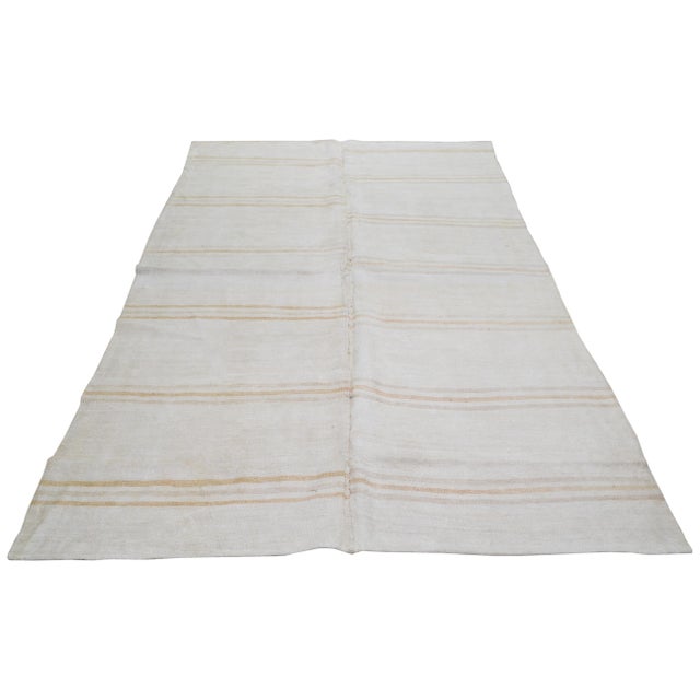 Flatweaved with care using traditional rug-making techniques, this hemp rug blends timeless craftsmanship with a modern...