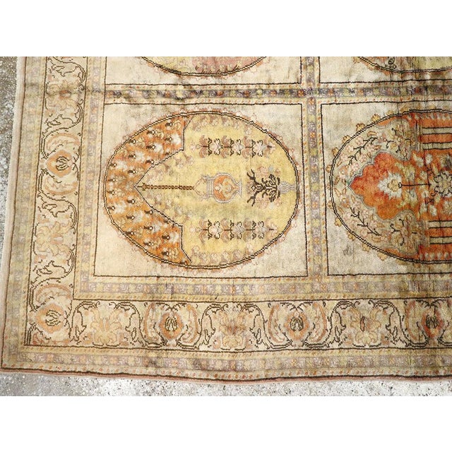 Textile Galerie Shabab Collection Mid-20th Century Turkish Sivas Rug For Sale - Image 7 of 10
