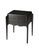 Spritely Home Accent Furniture Wilshire 22 in. W Rectangular Wood 2 Drawer End Table, Black Licorice For Sale - Image 4 of 4