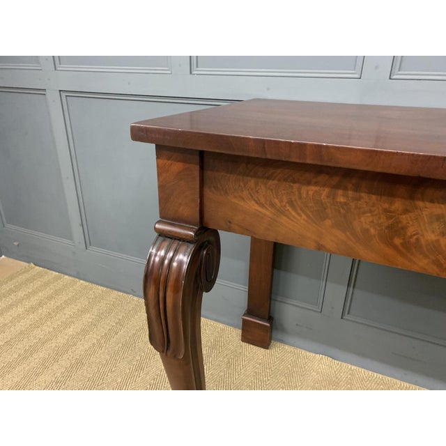 Large Regency Mahogany Serving Table, 1820s For Sale - Image 12 of 16