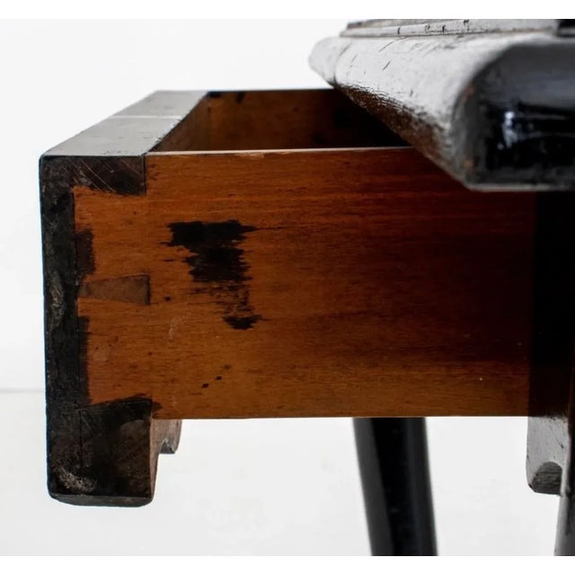 French Louis XV Inlaid & Ebonised Game Table, 19Th C For Sale - Image 11 of 12