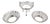 Antique Edwardian Sterling Silver Table Centre Dishes, 1906 For Sale