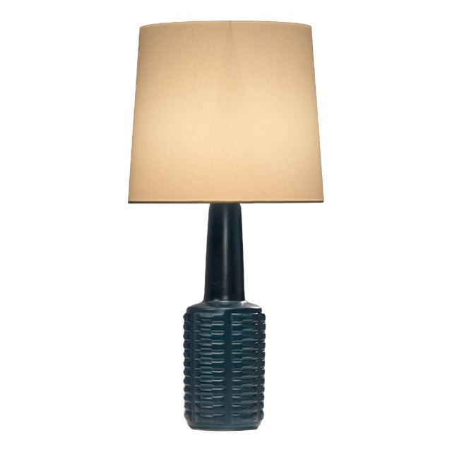 Large Stoneware Table Lamp by Einar Johansen for Søholm Stentøj, Denmark, 1960s For Sale