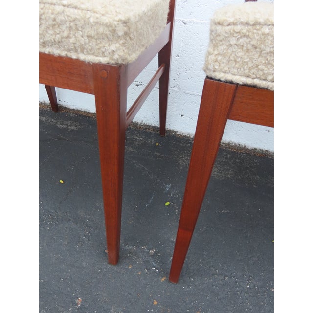 Foster McDavid Mid Century Modern Dining Chairs Set of Four 6642 For Sale - Image 9 of 17