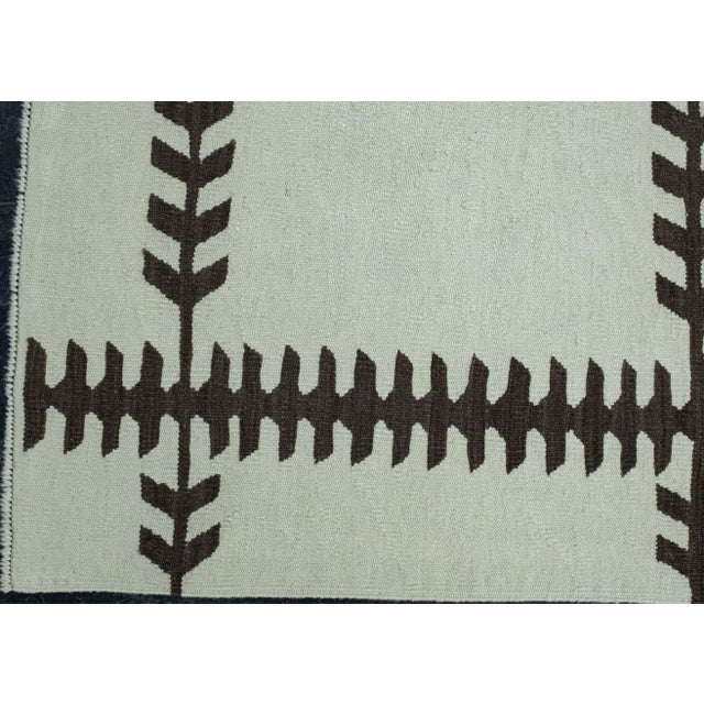 Turkish Turkish Kilim Oriental Handmade Flatweave 8'2" x 10'4" #18145 For Sale - Image 3 of 8