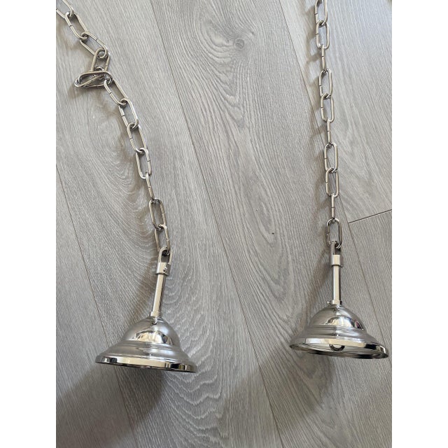 Contemporary Oval Transparent “Tronchi” Murano Glass Chandelier in Venini Style. For Sale - Image 9 of 9