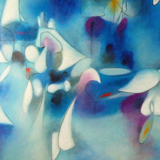 This is a one of a kind original abstract painting on canvas by Southern California artist, Daniel Ketelhut. Its...