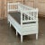 19th Century Swedish Neoclassical Painted Bench ~ Trunk For Sale - Image 12 of 17