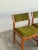 Mid-Century Modern 1970s Teak and Mohair Dining Chairs - Set of Four For Sale - Image 3 of 12