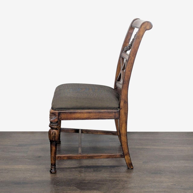 Wood Set of Six Fine Furniture Design Dining Chairs For Sale - Image 7 of 13