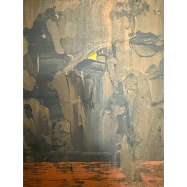 Wood Large "Color Field" Painting by Dennis Sakelson For Sale - Image 7 of 14