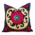 Daisy Mandala Vintage Suzani Pillow For Sale