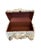 Textile Footed Natural and White Mixed Shell Box For Sale - Image 7 of 7