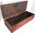 Primitive Dovetailed Wooden Box for your consideration. The box is a nice, larger size, measuring approx. 21 1/2 inches...