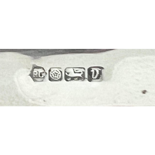 Carrs Sterling Silver Rectangular English Picture Photo Frame, Hallmarked by Ron Carr For Sale In Tampa - Image 6 of 8