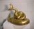 This Vintage Gilded Cast Metal Rattlesnake is a unique piece that will add character to any space. It is crafted from...