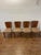 Original halabala chairs h-214, 1930-1940 in very good original condition up-zavody set of 4 chairs . Dims; h= 46 / 83 cm...