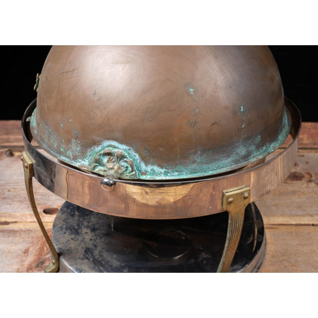 Antique Copper Rolltop Chafer Servers - Set of Four For Sale - Image 13 of 18