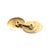 1900 - 1909 Larter & Sons Art Nouveau 14k Gold Poseidon Cufflinks, Circa 1900–1910, Pair For Sale - Image 5 of 6