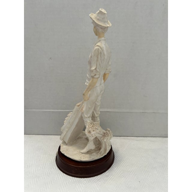 Early 20th Century Vintage Early 20th Century Figurine "Vineyard by Leonardo" For Sale - Image 5 of 11