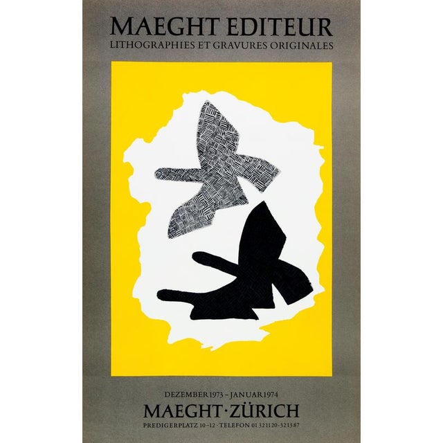 Georges Braque, Zurich, Lithograph For Sale - Image 4 of 4