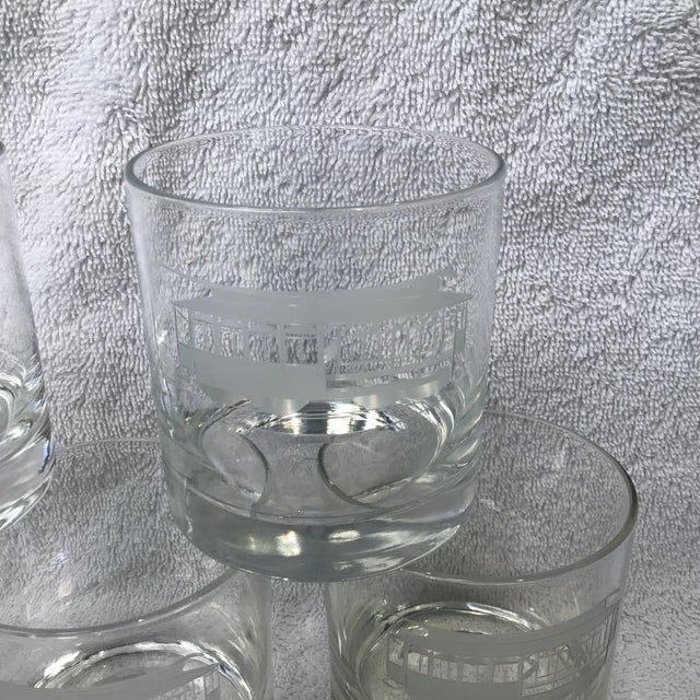 San Francisco Trolley Car Scotch/Whiskey Gasses-Set of 5 For Sale - Image 12 of 13