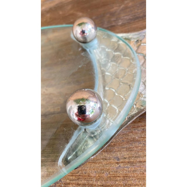 Trivet in Metal and Glass, France, 1970 For Sale - Image 12 of 18